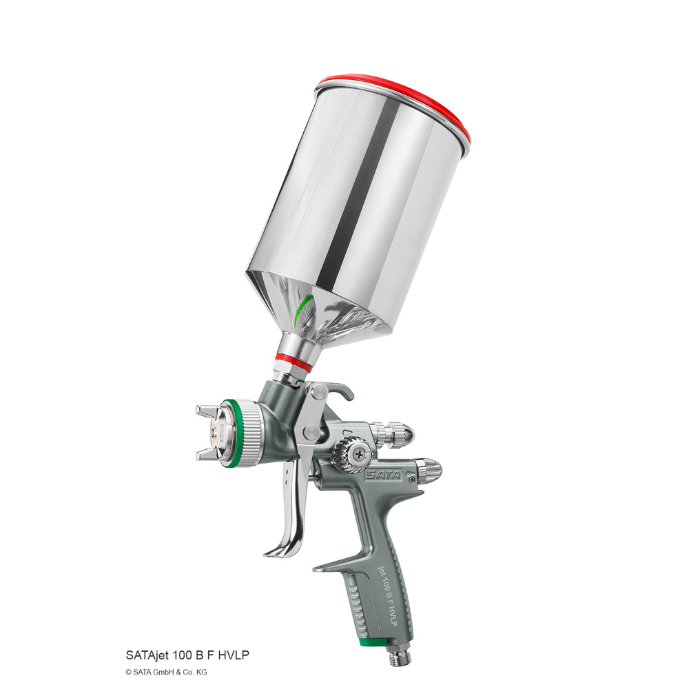 SATAjet 100 B F HVLP  0,75 l QCC Alu-Mehrwegbecher